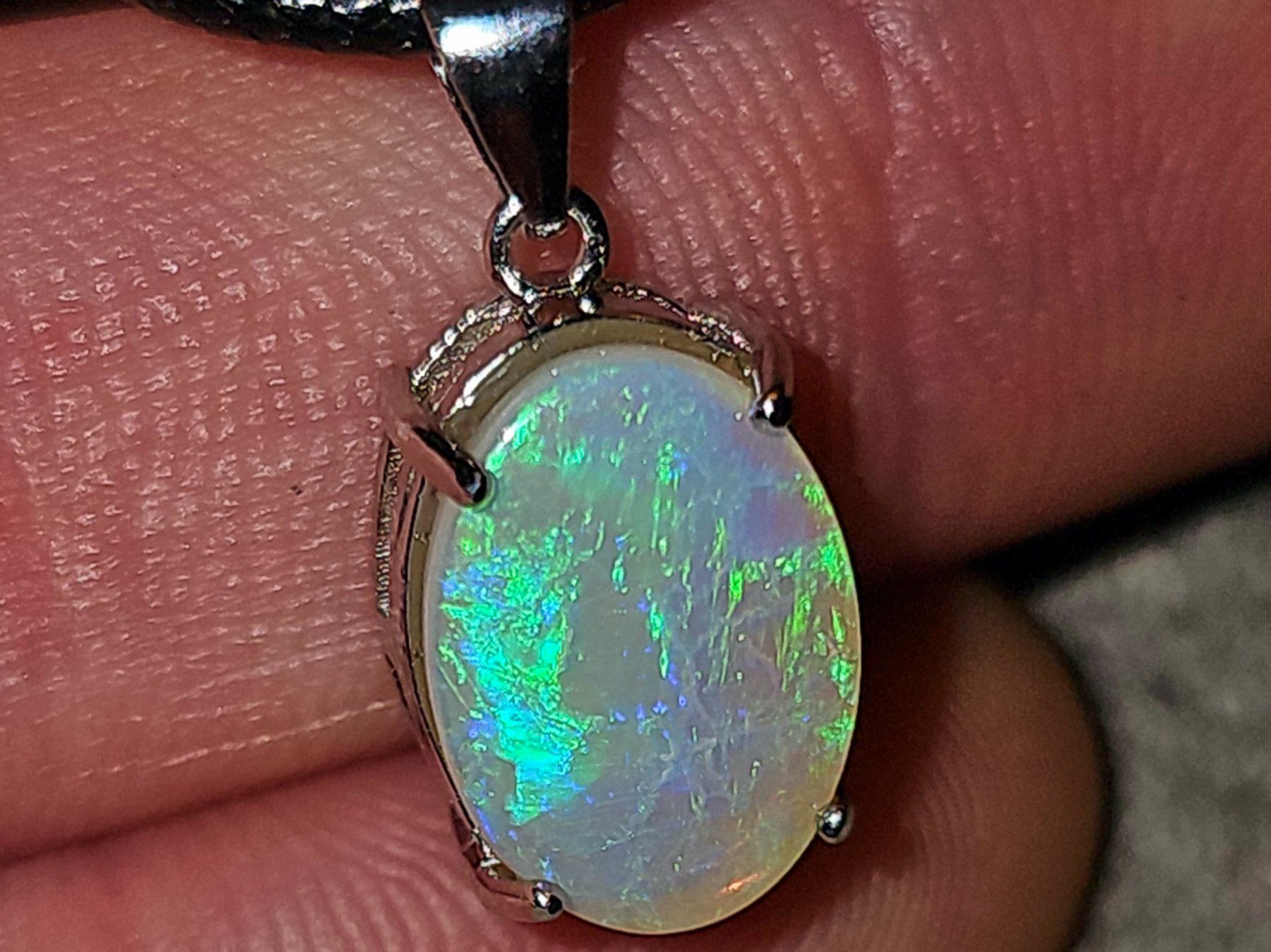 Pietre preziose: Natürlicher Australischer Flashfire Opal – Nuovo e nell'imballaggio originale da Uerkheim venduto da Winwinner 7