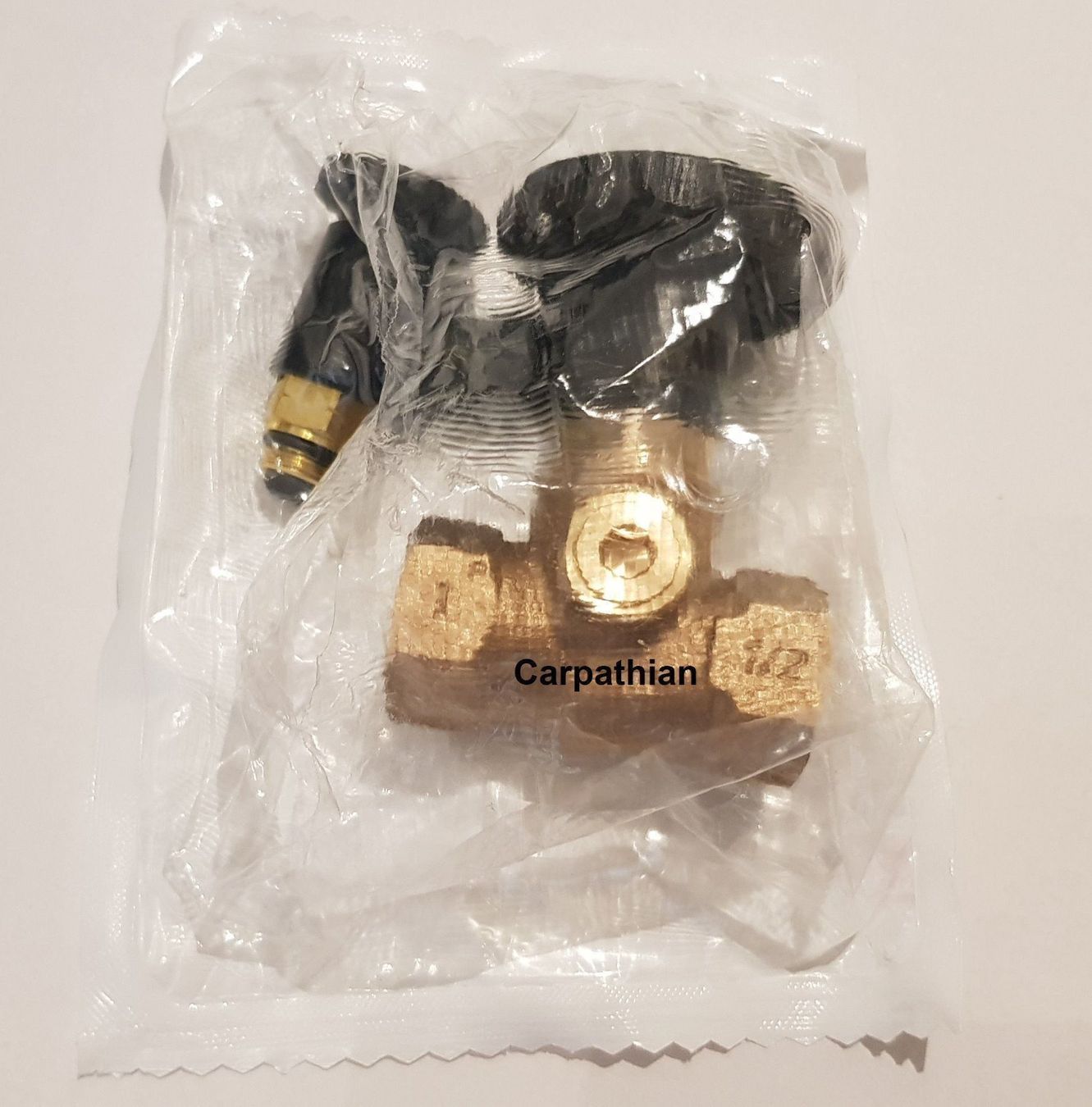 Rubinetteria: JRG Geradsitzventil 1/2" inkl. Entleerhahn – Nuovo e nell'imballaggio originale da Unterlunkhofen venduto da Carpathian 1