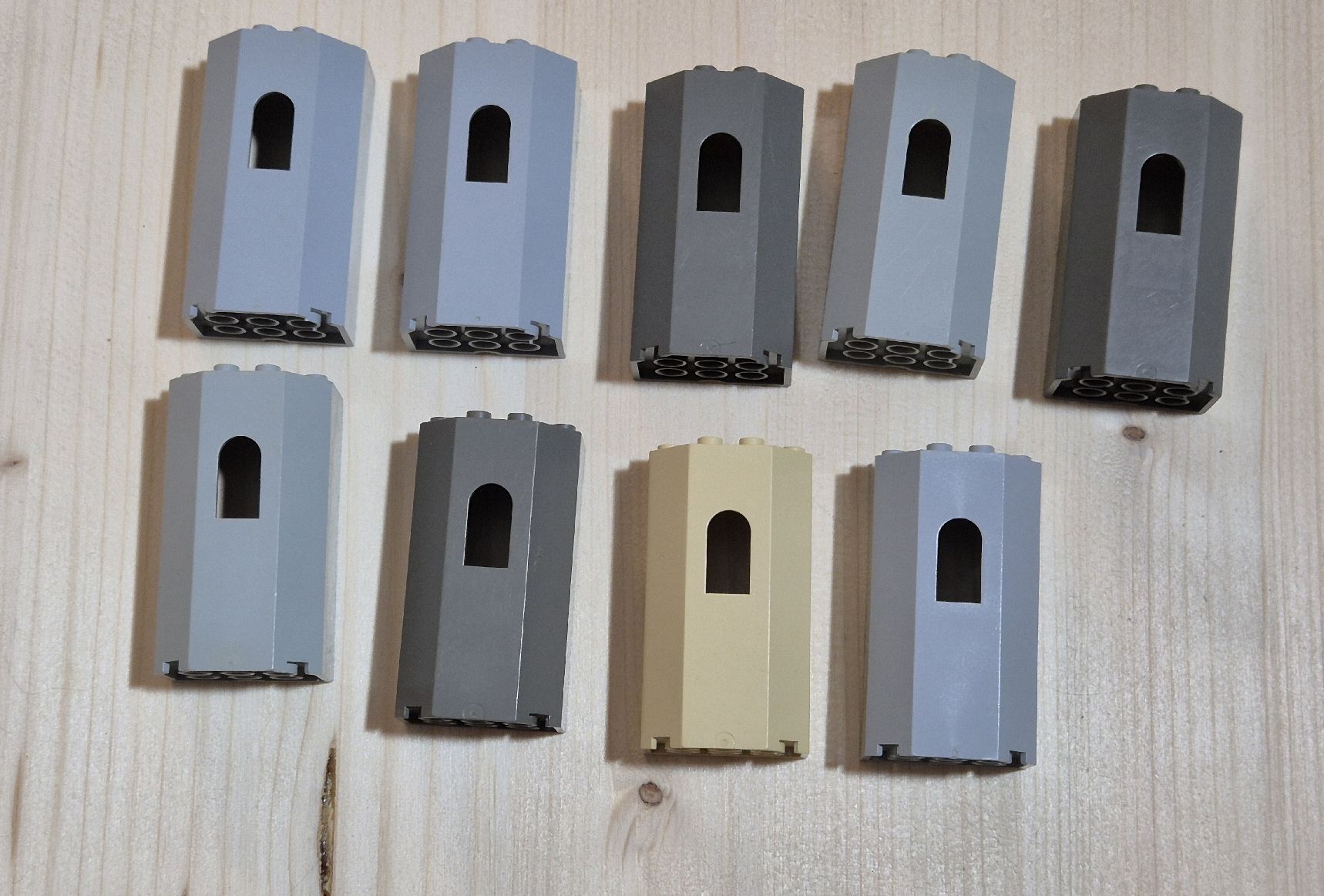 Lego Giocattoli: 9x Lego Burgtürme-Elemente – Usato da Russikon venduto da RemosBausteine