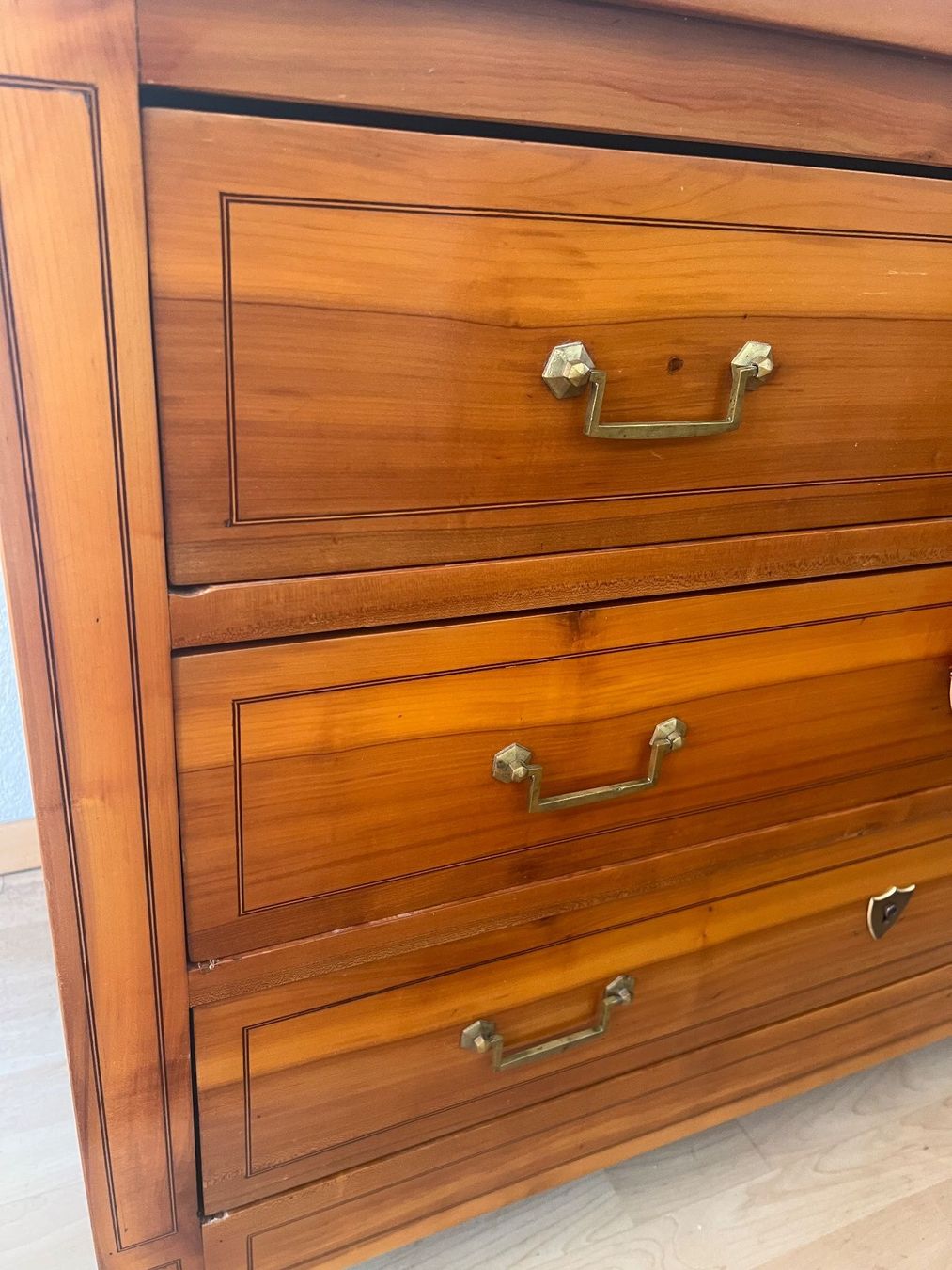 Cassettiere: Kommode Biedermeier um 1870 Kirschbaum massiv – Usato da Ostermundigen venduto da mapa9 2