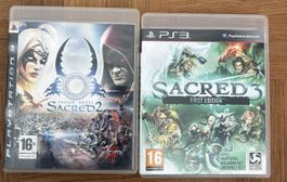 SACRED 2 & SACRED 3 Playstation 3 Spiel ab Fr. 1.-