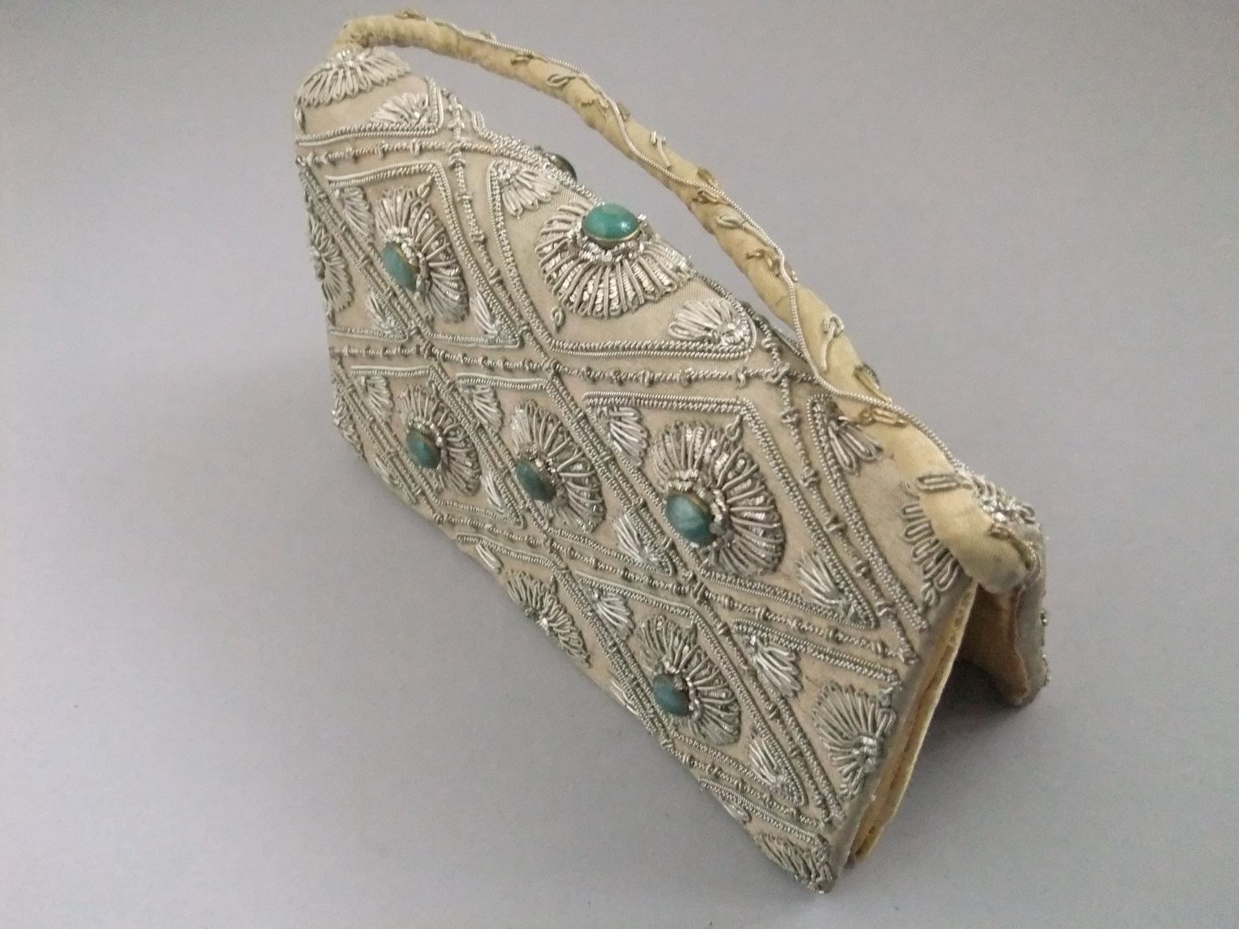 Borse da donna: Clutch mit Halbedelsteinen – Usato da Esslingen venduto da eintagammeer 3