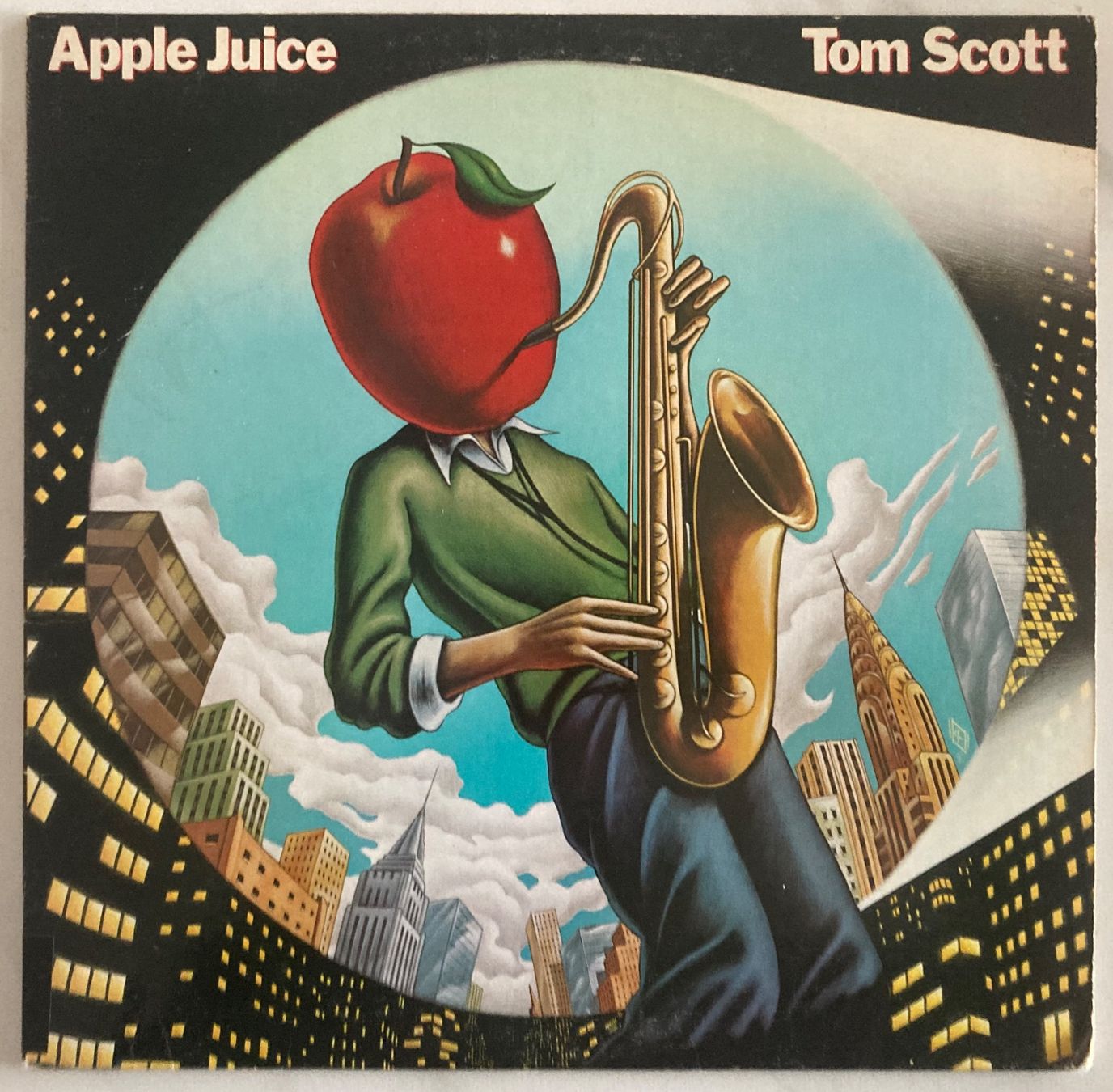 Dischi in vinile: TOM SCOTT - APPLE JUICE – Usato da Poliez-Pittet venduto da Newtown-Records