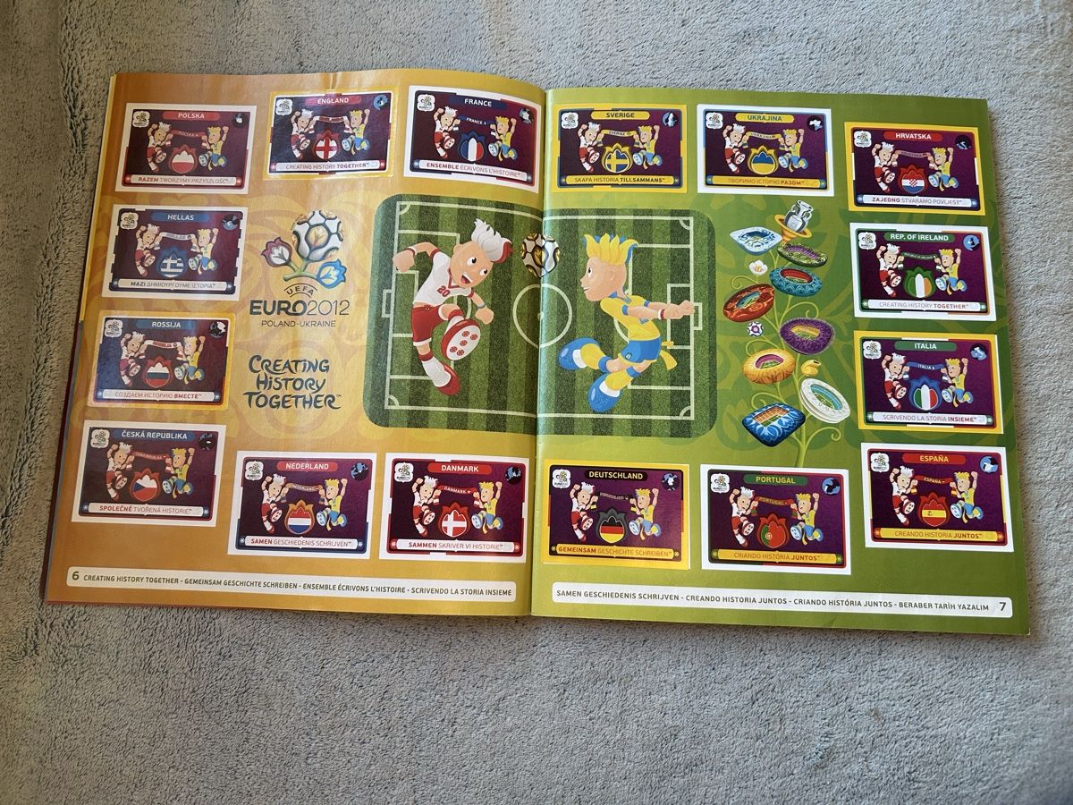 Panini Album: Panini Album 2012 komplett – Usato da Binningen venduto da Flagello 3