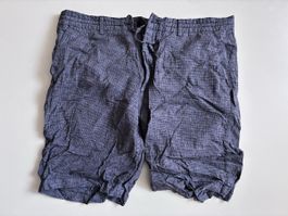 HALLINGER Checked Summer Shorts, Size XL