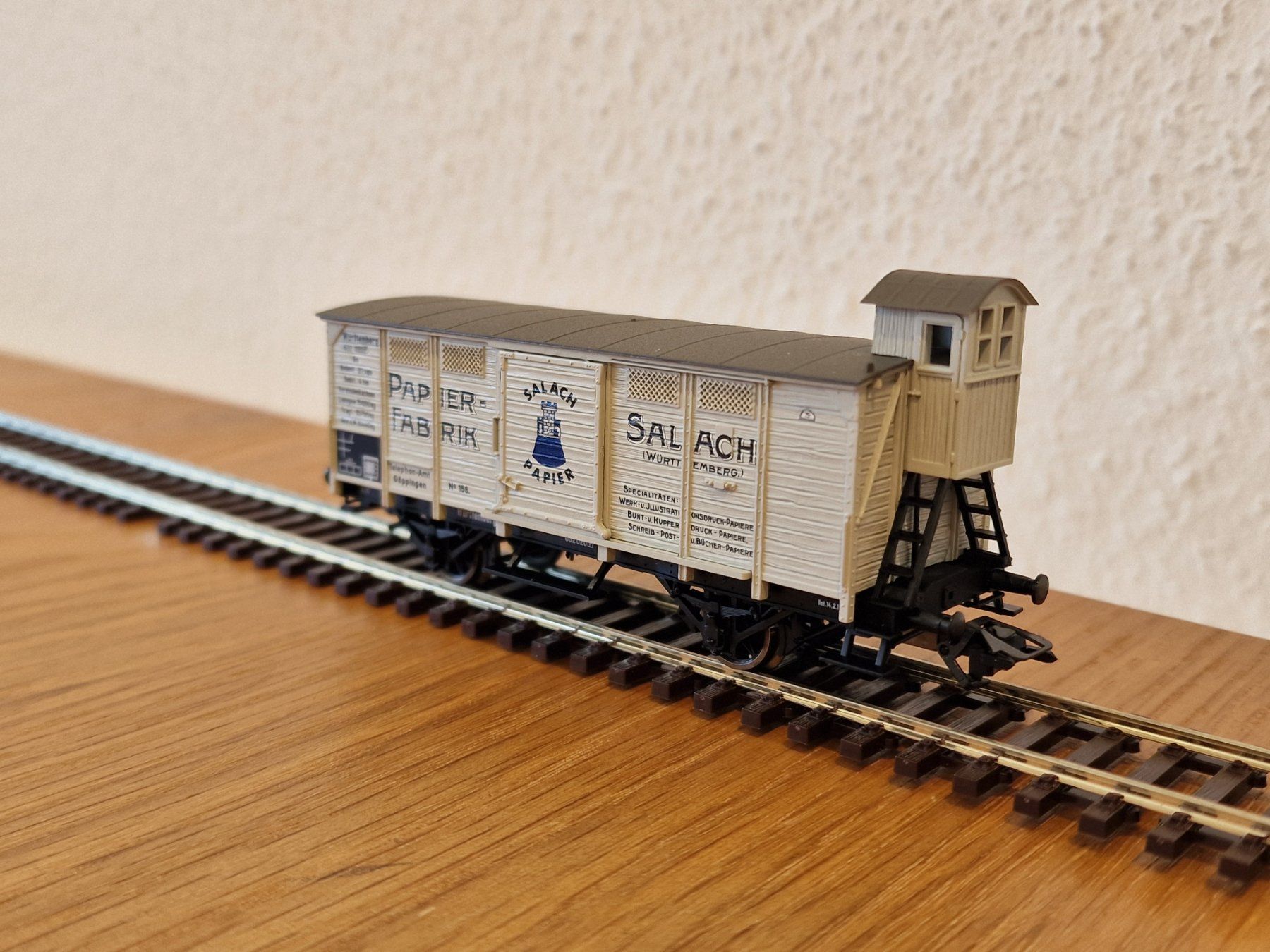 Trix Modellini di ferrovie: Güterwagen Salach Papier H0 – Nuovo (secondo la descrizione) da Matten b. Interlaken venduto da lor_hr9w 2