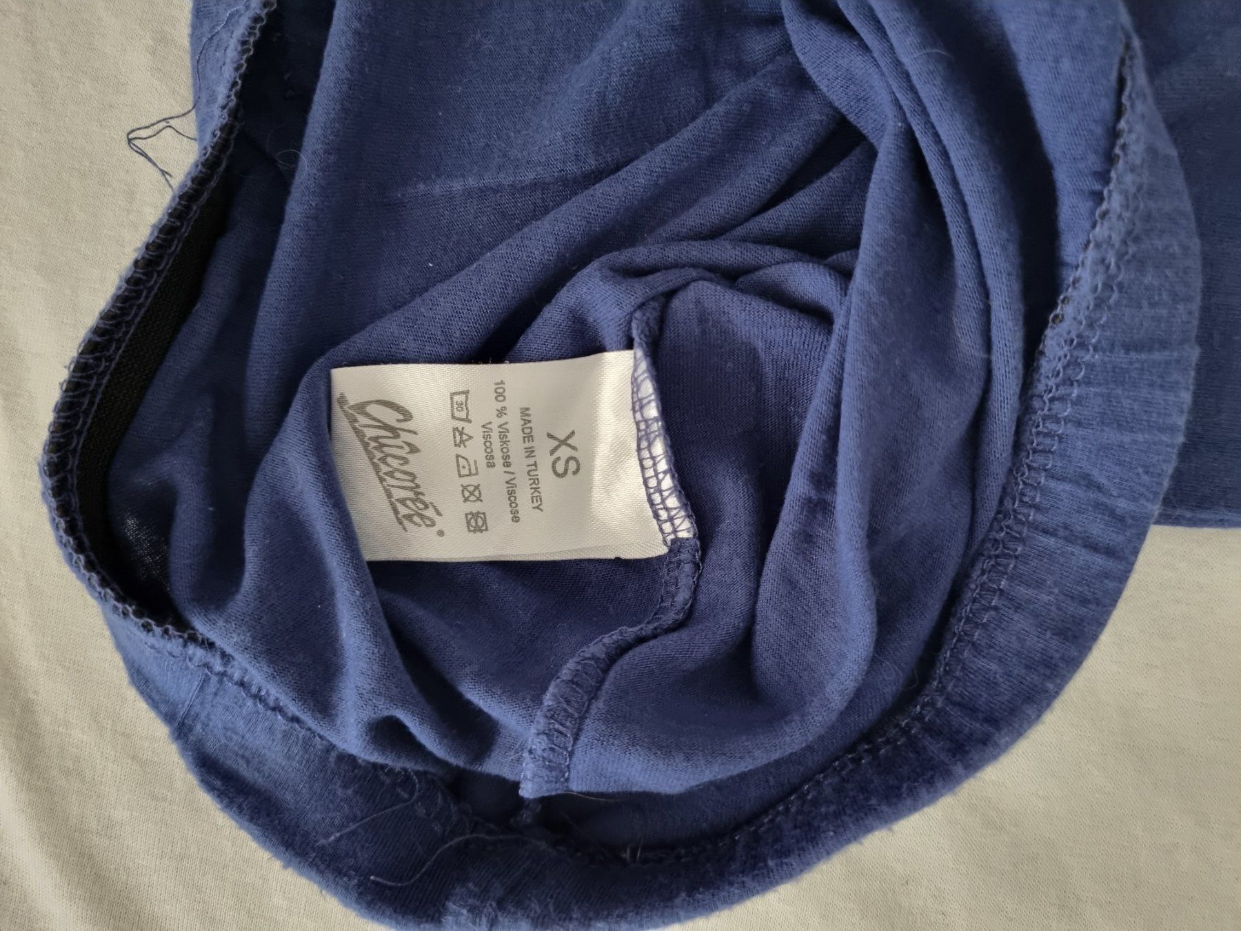 Tops: Blaues T-Shirt "Chicorée" (Gr. XS) – Gebraucht aus Gams von federli29 2