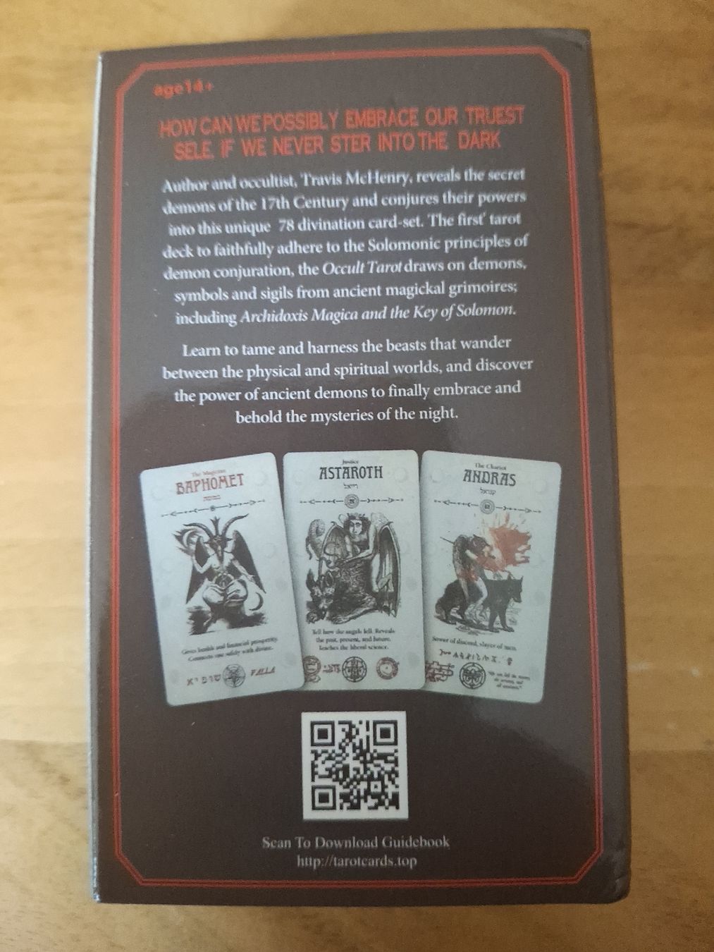 Karten: Tarot cards "Occult Tarot" Teavis McHenry – Neu (gemäss Beschreibung) aus Alpnach Dorf von dek_s78g 2