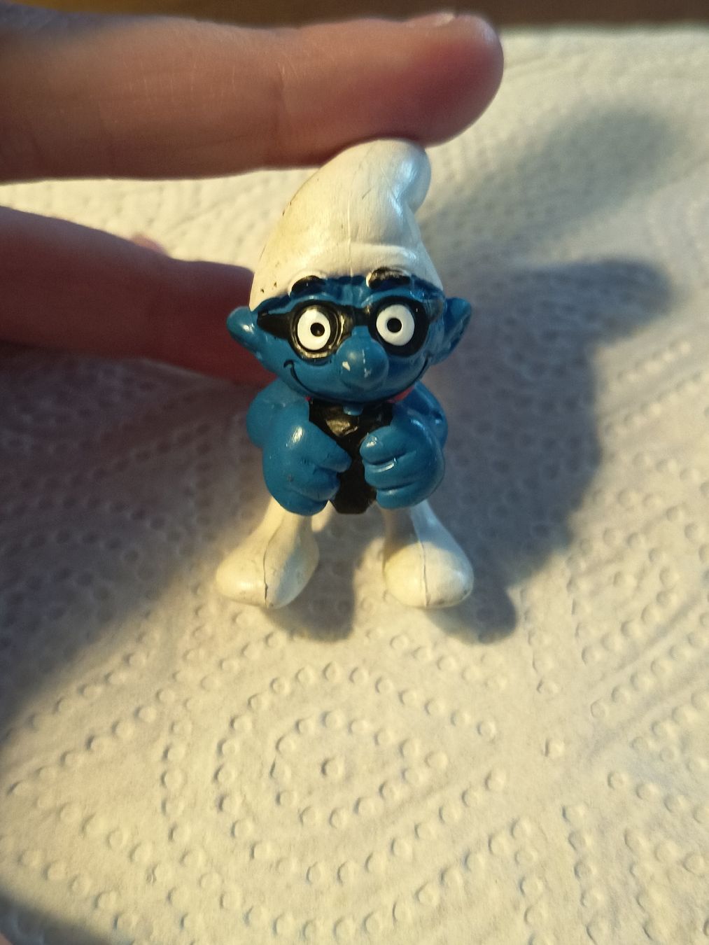 Schleich Figurines: Schlumpf Fliegerschlumpf  – D'occasion à Belp par lamadefi12 1