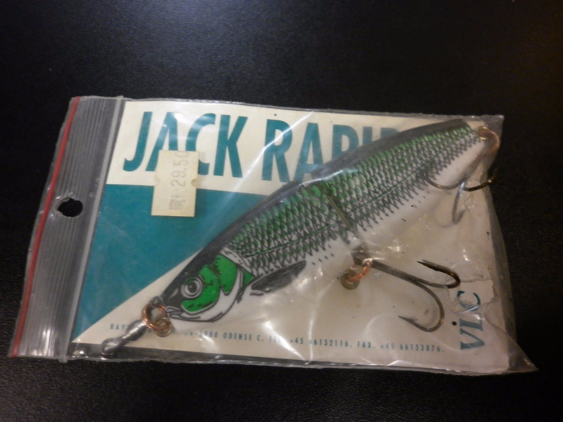Esche: Ancien Wobbler jack Rapid 22 gr. antik – Nuovo e nell'imballaggio originale da Fribourg venduto da versus702