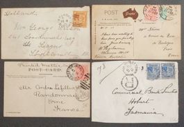 VICTORIA 1899–1907: 4 Postal Items