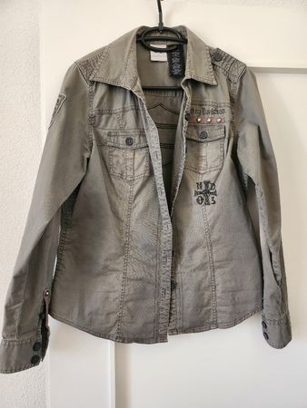 Chemise Harley Davidson kaki taille M bon état