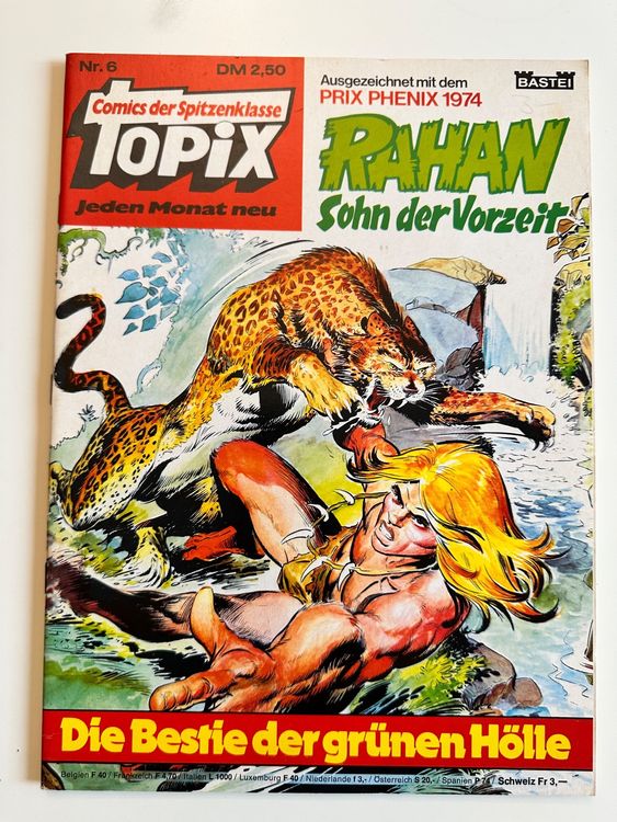 Topix Band 5 - RAHAN Sohn der Vorzeit von Bastei (Gebraucht) in ...