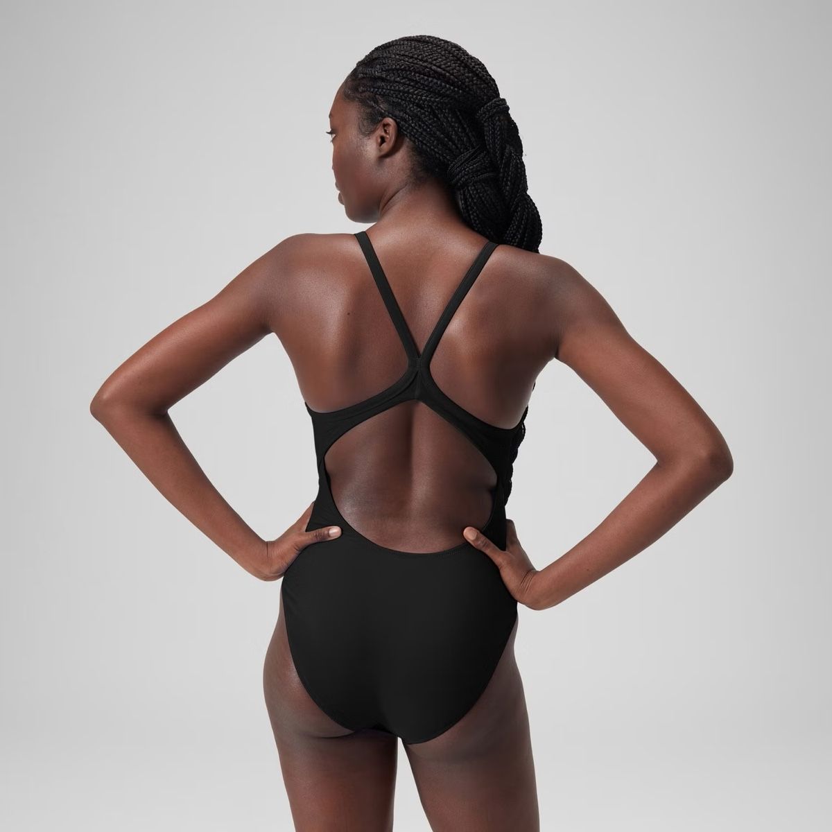Speedo Badekleider & Bikinis: Speedo: Schwarzer Badeanzug mit Cups, Größe M – Neu und originalverpackt aus Cham von lar_cxg9 1
