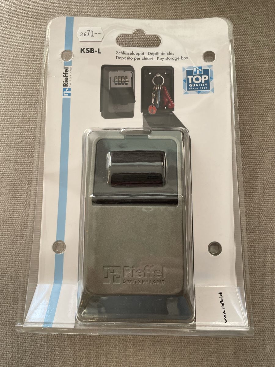 Tresor: Deposito per chiavi Rieffel – Neu und originalverpackt aus Breganzona von Patrizia-S 3