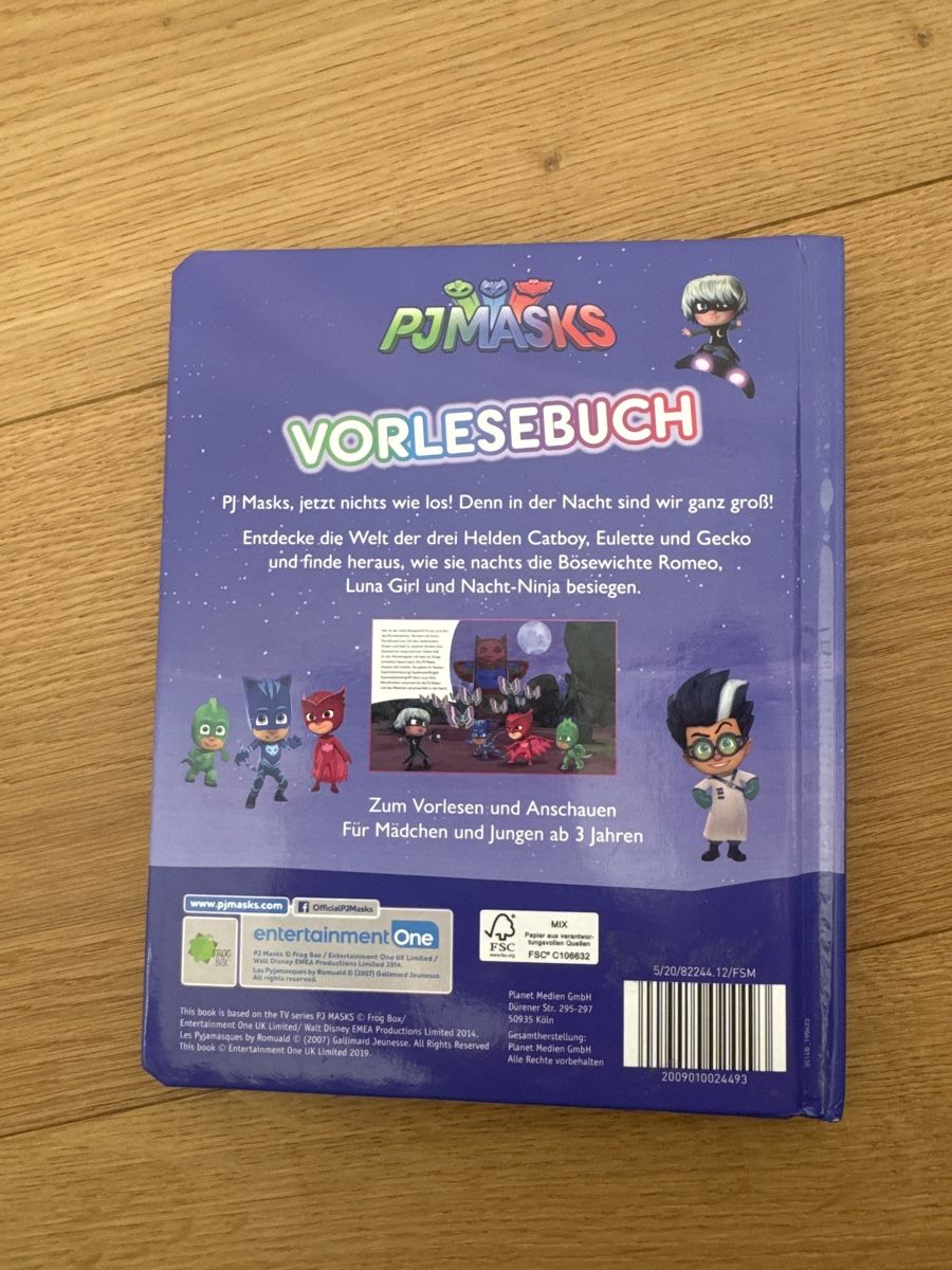 Libri: PJ Masks Vorlesebuch – Usato da Raron venduto da cathy123 1