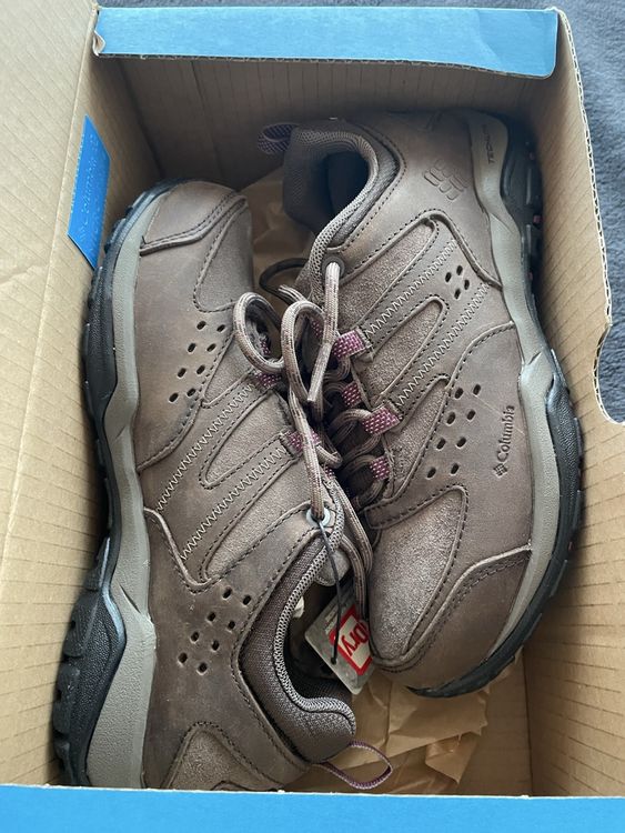 Baskets Columbia Peakfreak Pour Femme - Taille 9.5 US - Gris/daydream - Randonnée Basse - Neuf Sans Boîte