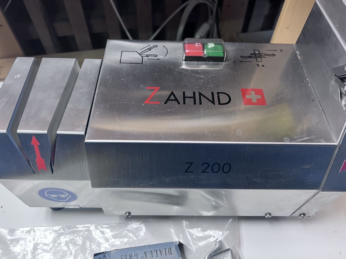 Messer-Schleifmaschine Zahnd Z200 professional (Gebraucht) in ...