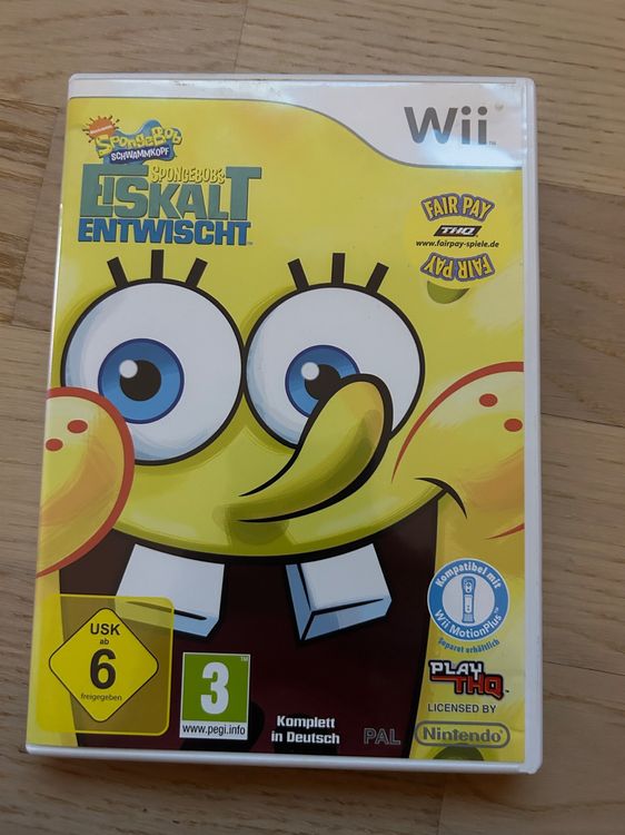 Spongebob‘s Eiskalt erwischt! (Wii) | Kaufen auf Ricardo