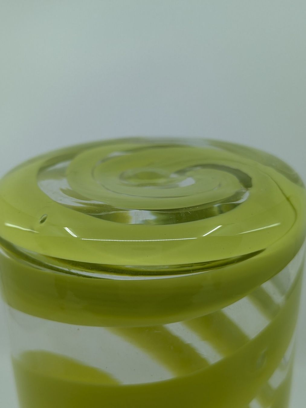 Vasi & Recipienti: Vase Glasvase Spiralmuster – Usato da Emmen venduto da magelan 4
