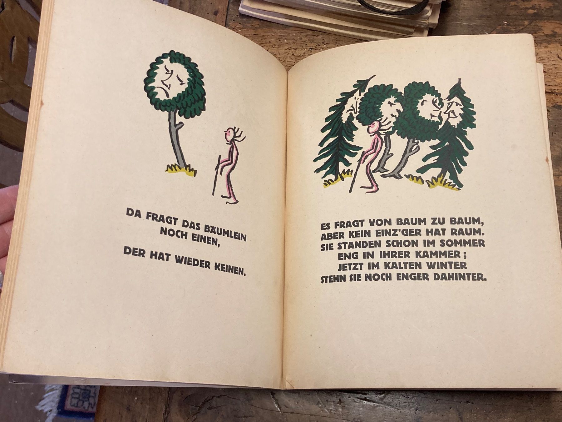 Libri: Vom Büblein vom Bäumlein antikes Kinderbuch um 1925 – Usato da Bern venduto da Jwpm66 2