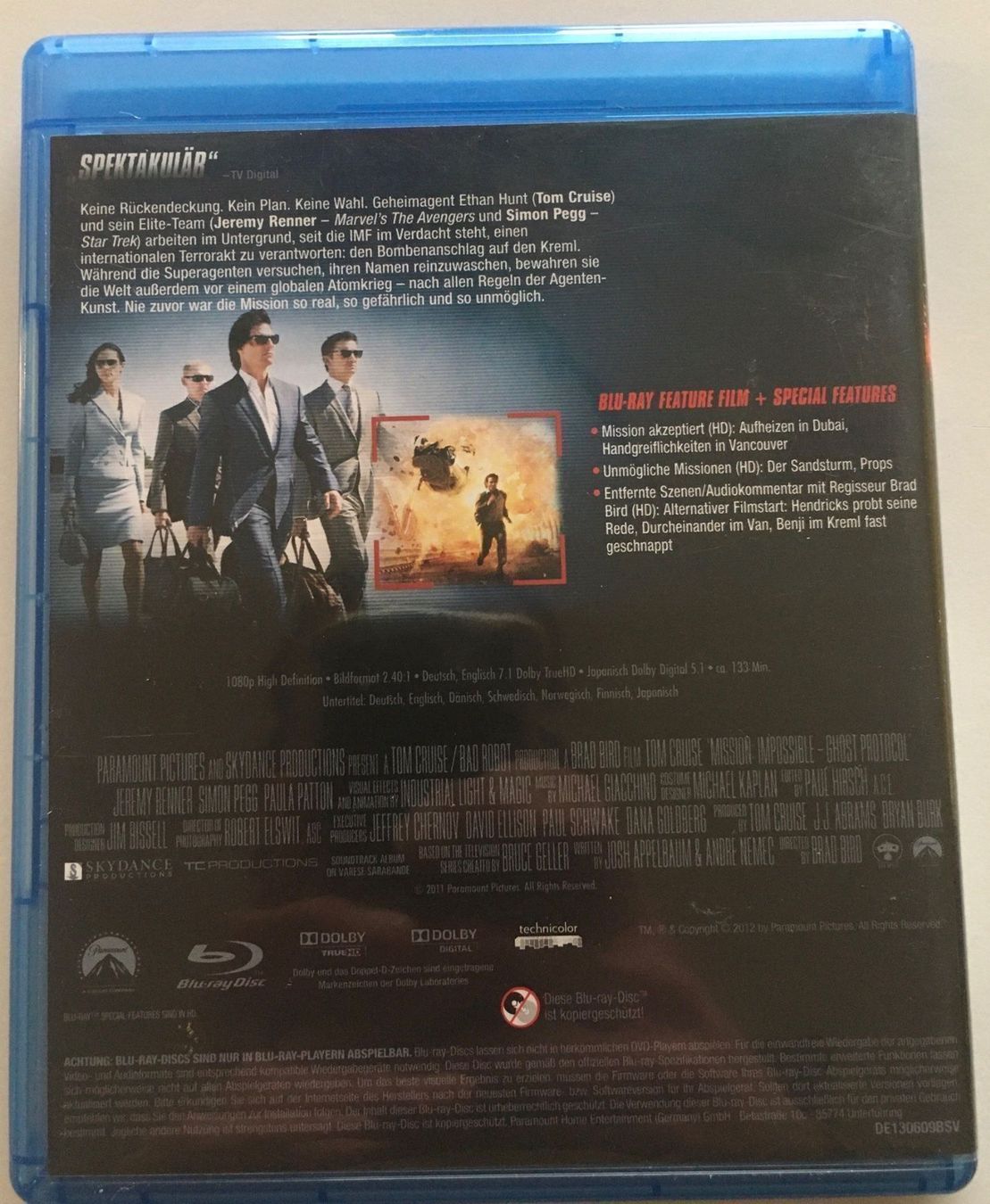 Tous les DVDs: Mission Impossible Phantom Protocol – D'occasion à Horw par dreamsofacid 2