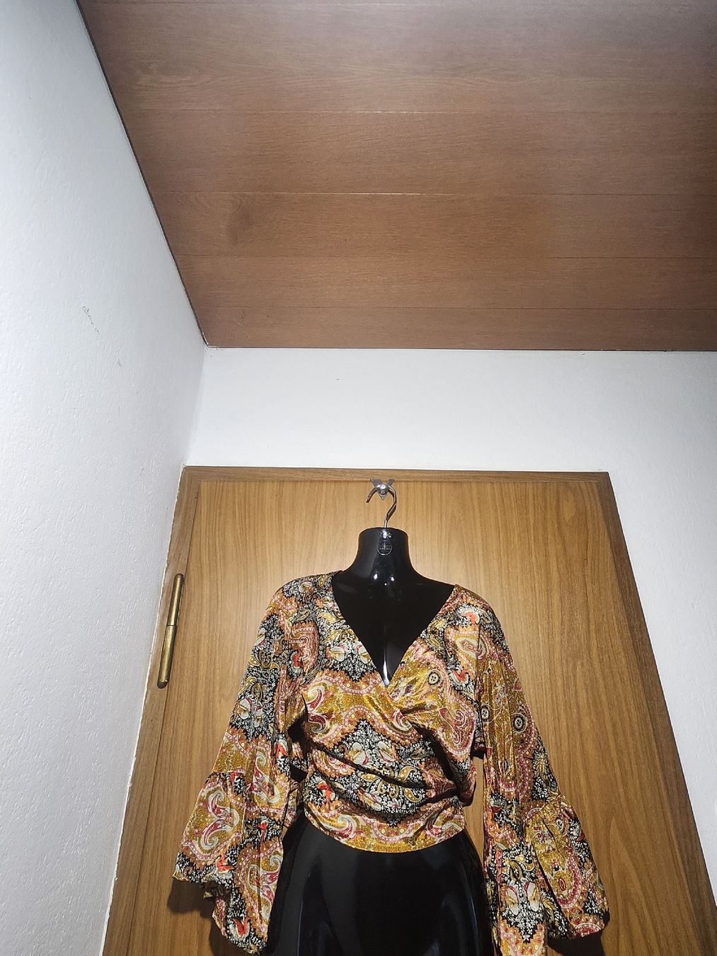 Tops: Top cache-cœur MMF Silk imprimé taille unique – Gebraucht aus Niedergösgen von Eva2410