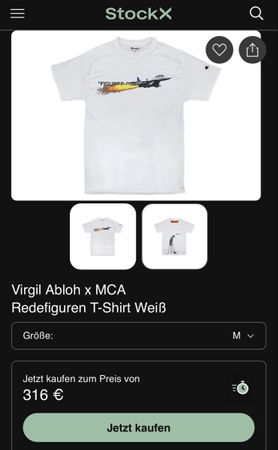 VIRGIL ABLOH X CHAMPION TSHIRT