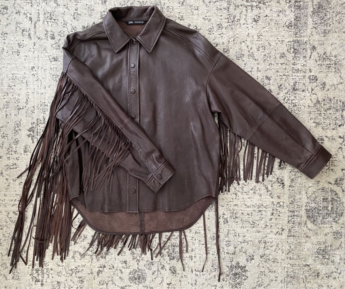 Zara Giacche: Veste / chemise en cuir - XS – Usato da Bussigny venduto da cac_q2c6 2