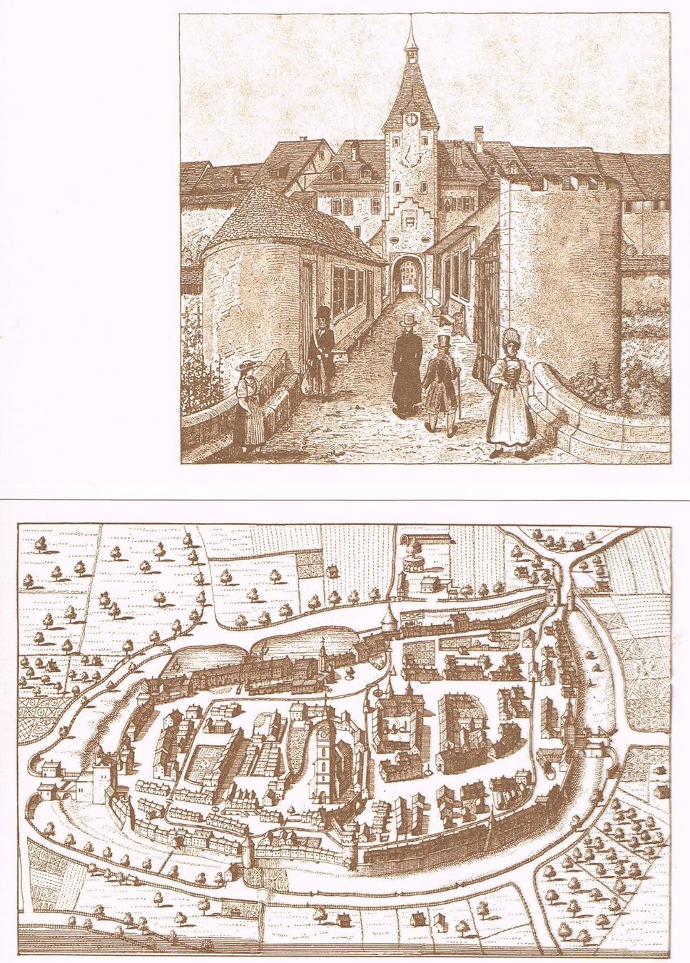Cartoline postali: ALT ZOFINGEN Serie mit 12 AK – Usato da Buchs AG venduto da Baerfisch 1