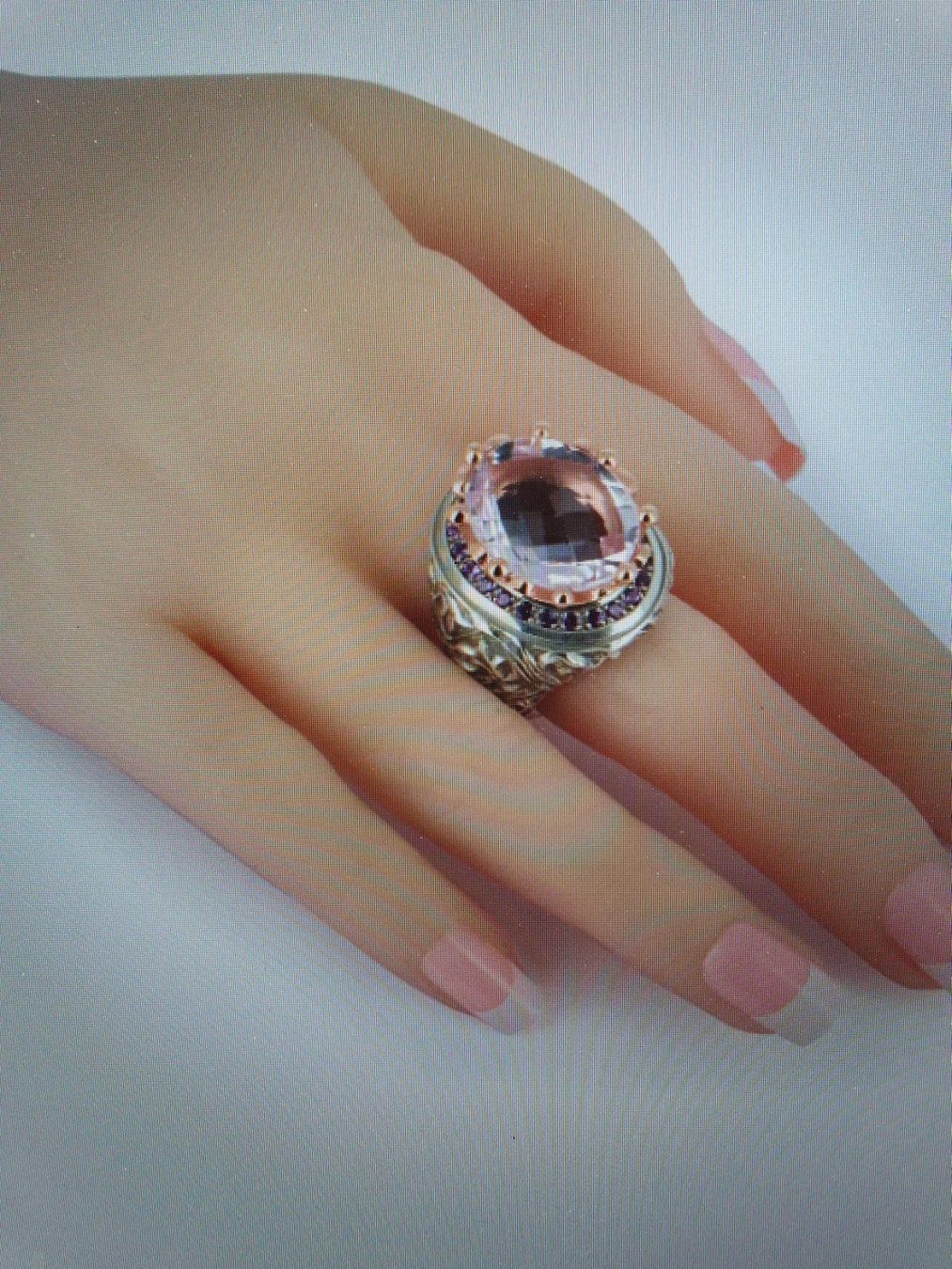 Anelli: Drachenfels Ring mit wunderschönem Amethysten Gr 60 – Nuovo (secondo la descrizione) da Rheineck venduto da aron012 6