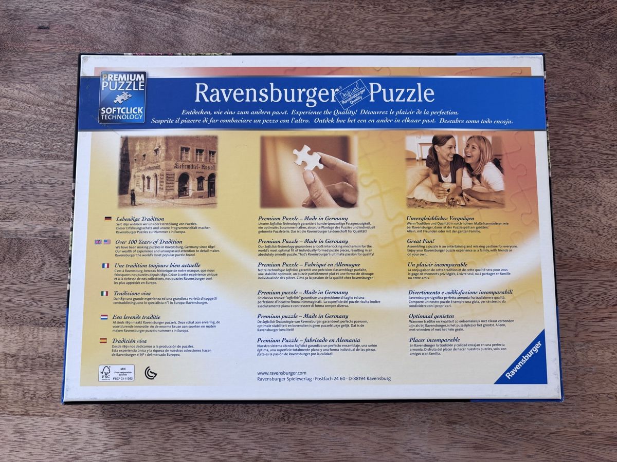Ravensburger Puzzle: Puzzle Ravensburger 1500 pièces – Nuovo (secondo la descrizione) da Thalwil venduto da Salome89CH 1
