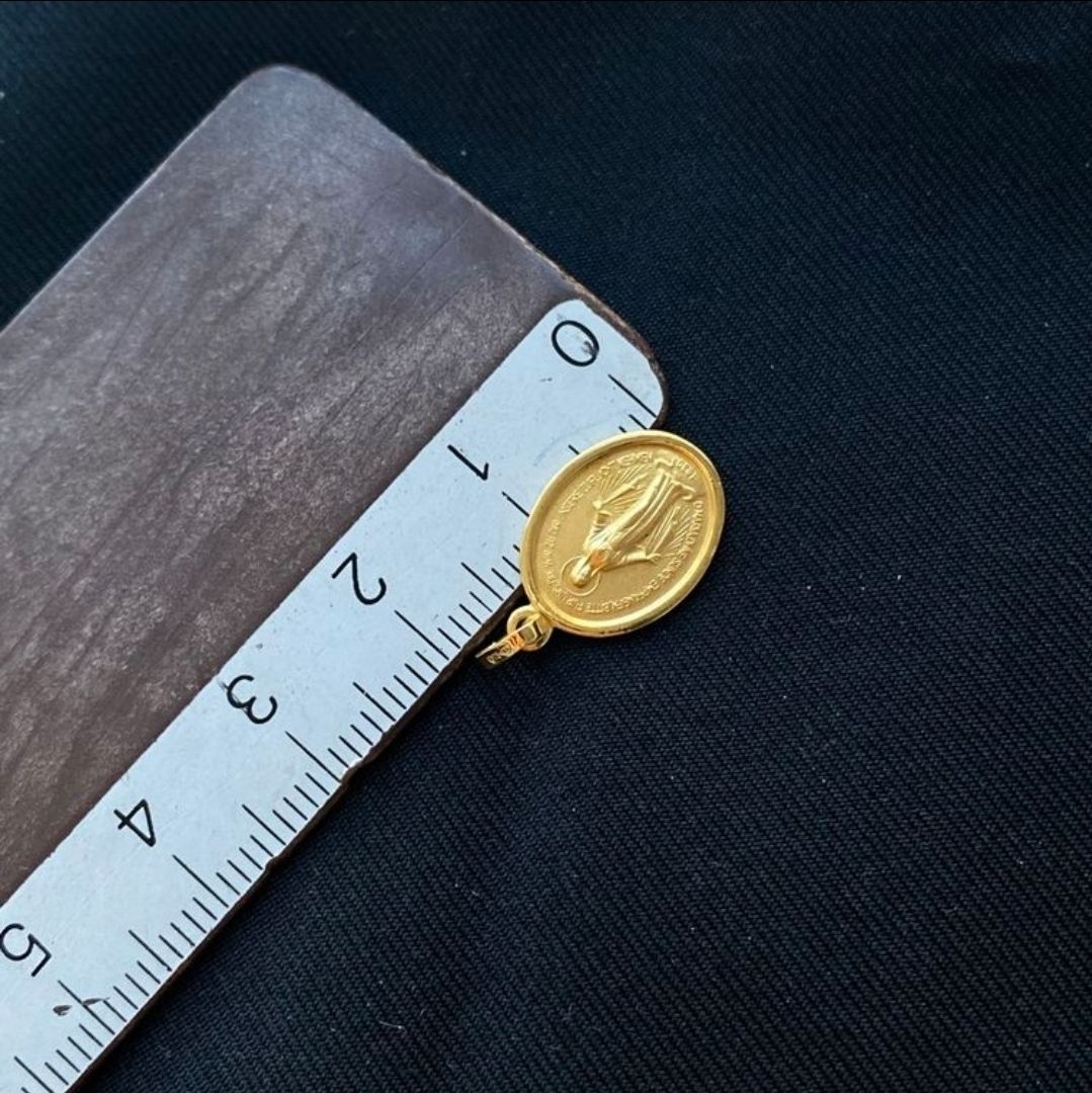 Placchette & Badge: Médaille Vierge Marie en or jaune – Nuovo (secondo la descrizione) da Saignelégier venduto da grm_7tf5 2