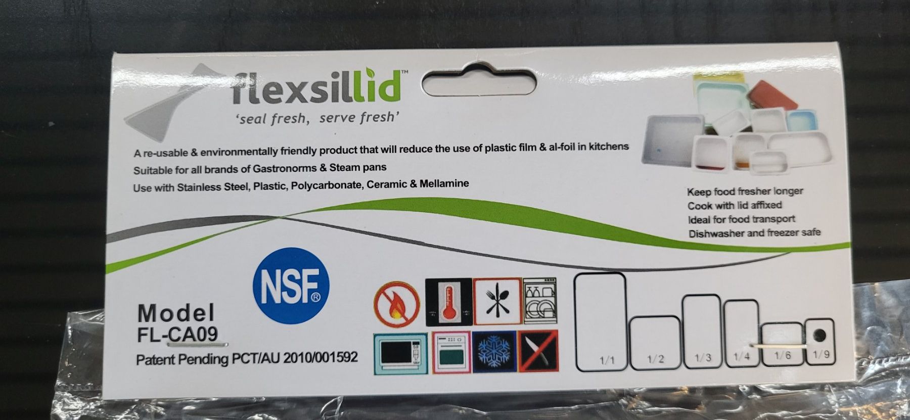 Komplettküchen: Flexsillid - Deckel 1/6 für GN behälter – Neu und originalverpackt aus figino von ame_frv2 2