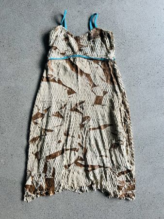 Lederkleid, Gr. 38-40