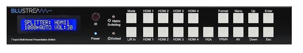 Convertitori: Switch de présentation vidéo 4 in HDMI / 2 OUT  Blustream – Usato da Puidoux venduto da fourmi22
