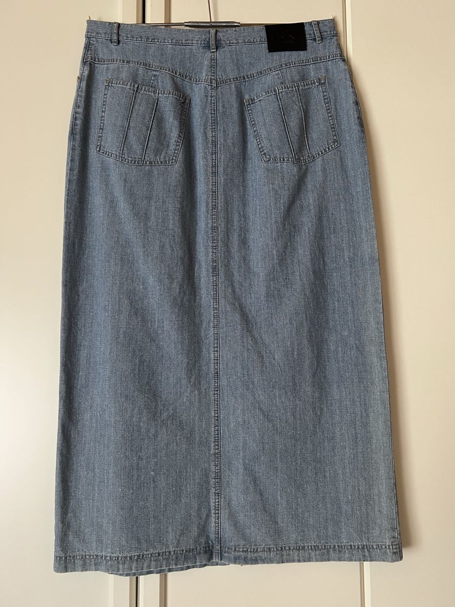 Röcke: Jeansrock lang , hellblau – Neu (gemäss Beschreibung) aus Betschwanden von Dognose 2