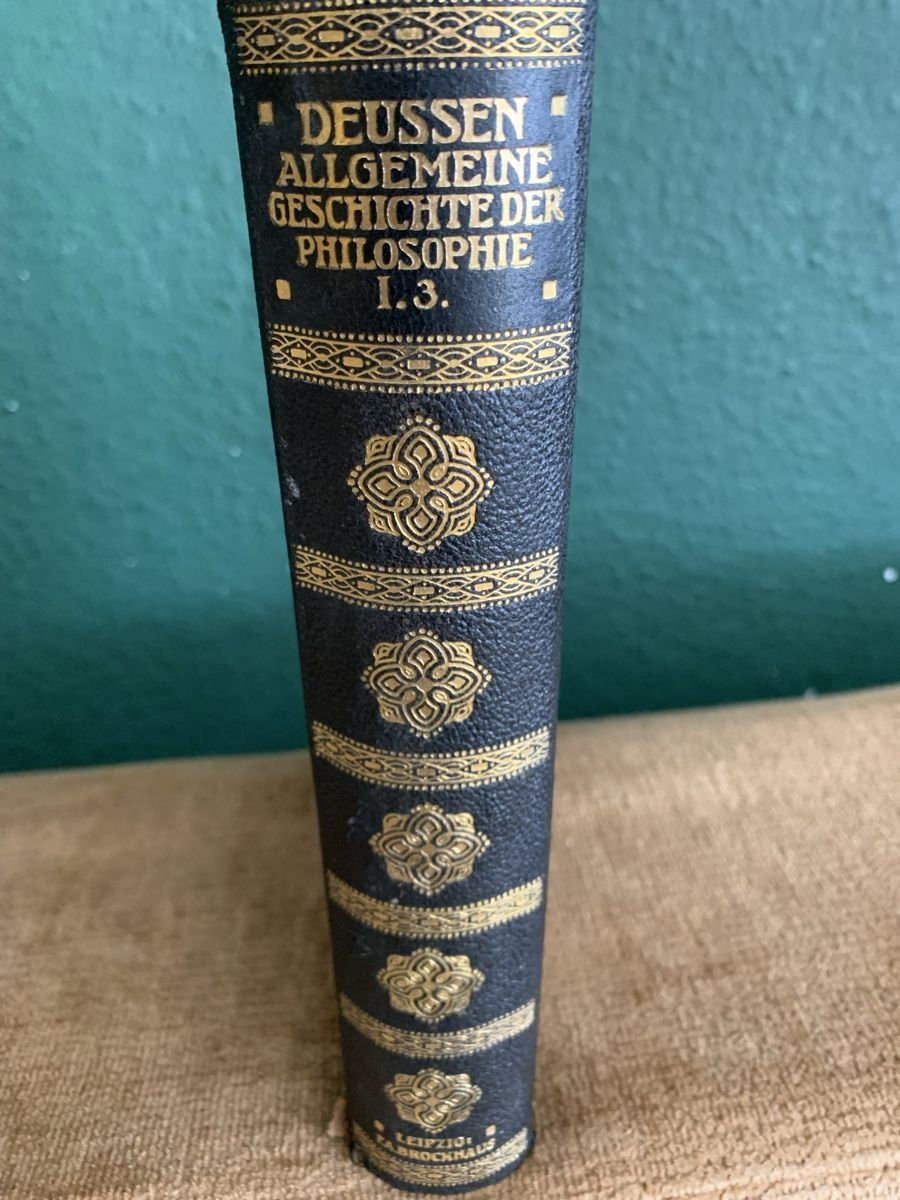 Libri: Deussen - Philosophie der Inder 1920 | – Usato da Onex venduto da bru_fp6t