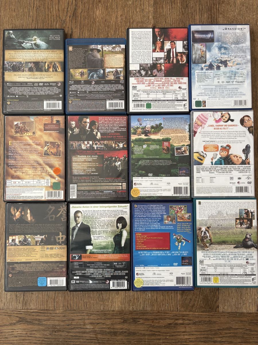Tutti i DVDs: DVD und Blu-ray Sammlung – Usato da Baden venduto da jdif 1