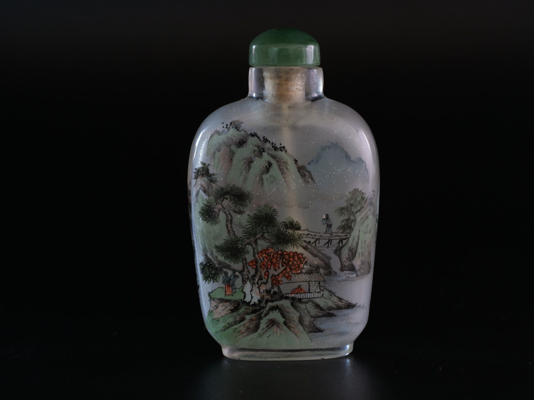 Altri prodotti elettronici: CHINA-SNUFF BOTTLE, Hinterglasmalerei – Usato da Basel venduto da herr_majesty