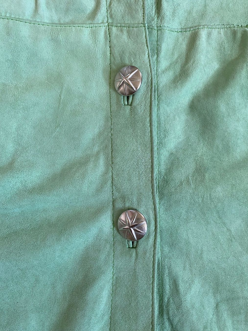 Jacken: Jacke grün, Gr.42-44, Länge 86cm – Gebraucht aus Kastanienbaum von Muenchnerkindl1 3