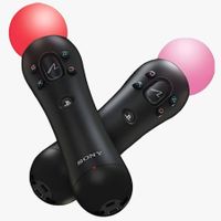 2 Move Motion Controller Original Sony Kompt. PS 3,4,5