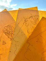 💚 VIER BLEISTIFT STUDIEN ZEICHNUNGEN 💚 SCHWEIZER SAMMLUNG