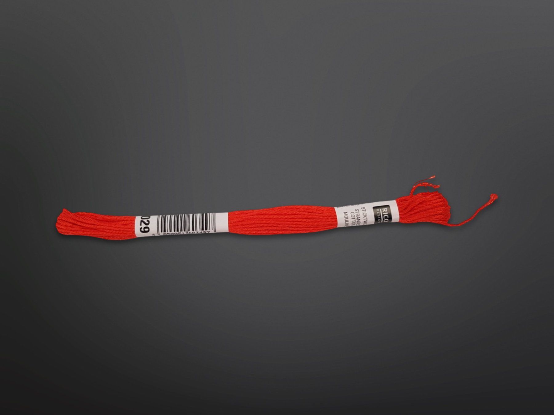 Cordicelle & Fili: RICO DESIGN rotes Stickgarn – Nuovo (secondo la descrizione) da Suhr venduto da Restwert_Suhr 4