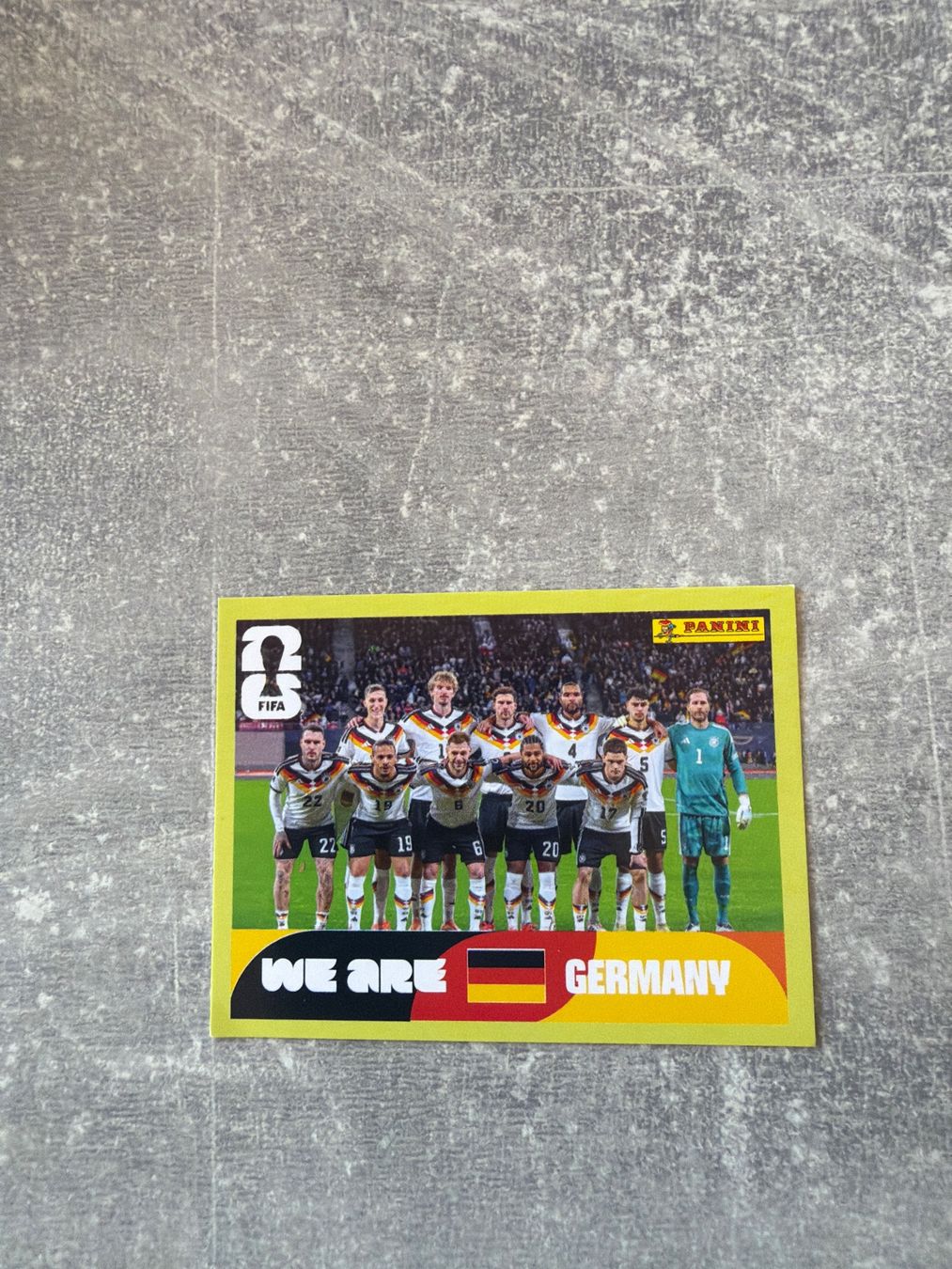 Panini Sammelbilder & Trading cards: Panini Sticker "WE ARE GERMANY" GER 13 – Gebraucht aus Pfeffingen von Fantasy1971