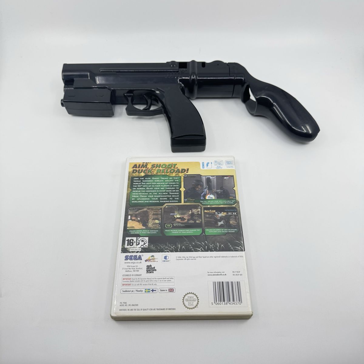 Giochi: Ghost Squad (Wii) mit Speedlink Light Gun – Usato da Herisau venduto da Seyashop1 3