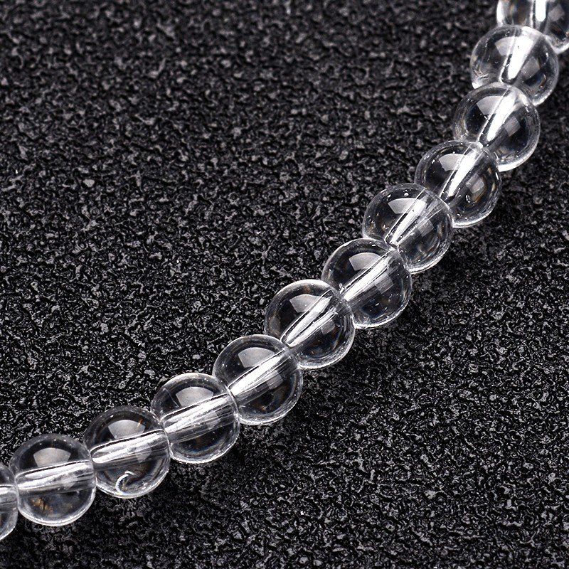 Perle (finte): Glasperlen 8mm Transparent ca. 35Stück – Nuovo (secondo la descrizione) da Rüegsau venduto da Tausendfreund