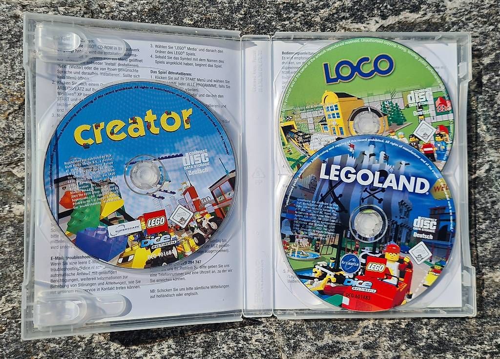 Spiele: LEGO PC Games, 3 CDs – Gebraucht aus Höri von Makumba2 2