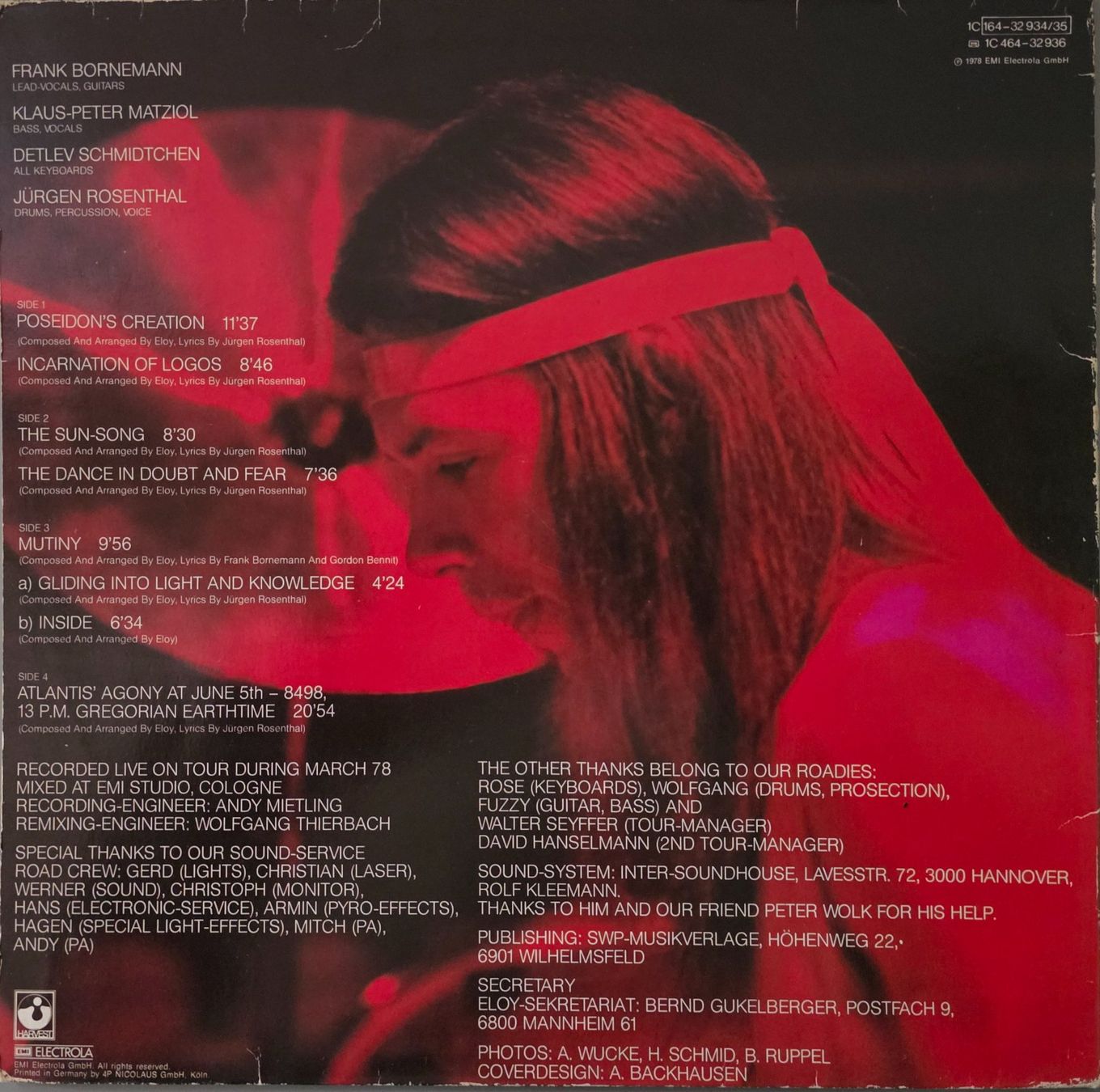 Dischi in vinile: Eloy DLP – Live – Usato da Root venduto da atelier22 2