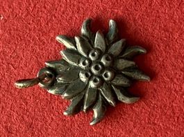 Schmuckanhänger Edelweiss silber